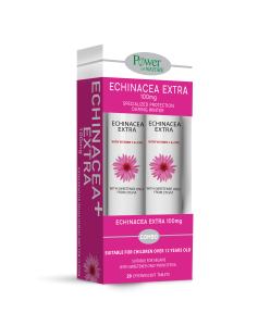 Power of Nature Promo Echinacea Extra 100mg with Vitamic C & Zinc, 2x20 Αναβράζοντα Δισκία