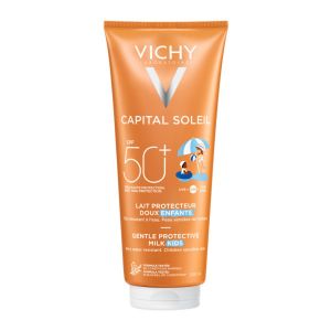 Vichy Capital Soleil Children'S Milk SPF50+ Αντηλιακό Γαλάκτωμα για Παιδικές Επιδερμίδες Για Πρόσωπο & Σώμα 300ml