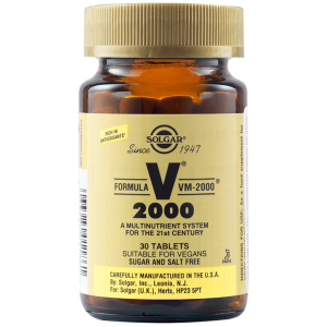 Solgar VM-2000  Ενέργεια, Τόνωση, Ενίσχυση Μυών 30 Tablets