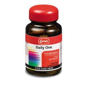 Lanes Daily One, Πολυβιταμίνη A to Z, Λουτεϊνη & μετάλλα, 30 tabs