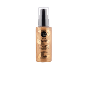 Organic Shop Body Shimmer Dry OIl with Gold Jojoba & Shea, 50ml