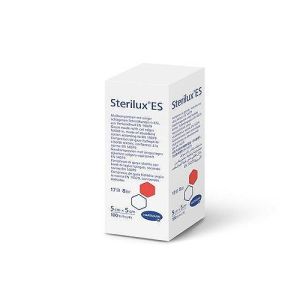 Hartmann Sterilux ES γάζα μη αποστεριωμένη 17 κλωστών 8πλή 5x5cm 100τεμ.