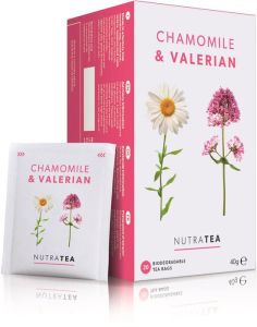 Nutra Chamomile & Valerian Tea, 20 Φακελίσκοι