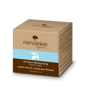 Messinian Spa 24h Moisturizing Face Cream Prickly Pear-Honey for Normal-Dry skin (Φραγκόσυκο-Μέλι) 50ml