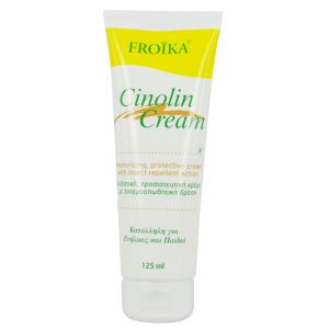 Froika Cinolin Cream, Ενυδατική Προστατευτική Κρέμα με Εντομοαπωθητική Δράση 125ml