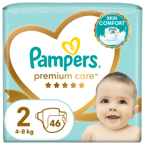 Pampers Premium Care No2 (4-8kg) 46τμχ