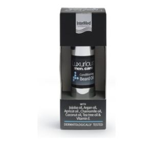 Intermed Luxurious Men's Care Conditioning Beard Oil Μαλακτικό Λάδι για τα Γένια 15ml