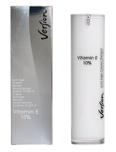 Version Vitamin E 10 Cream Pump, Κατά της Γήρανσης και Χαλάρωσης του Ιστού 50ml