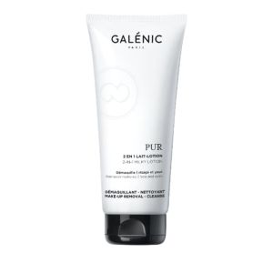 Galenic Pur 2 en 1 Démaquillant Visage et Yeux Kαθαρισμός 2 σε 1 Πρόσωπο και Μάτια 100ml