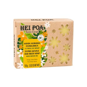 Hei Poa Gentle & Ric Soap Σαπούνι με Λάδι Monoi 100gr