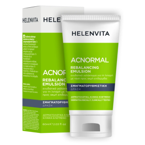 Helenvita Acnormal Rebalancing Emulsion, Ενυδατική Κρέμα Προσώπου για Λιπαρές-Ακνεϊκές Επιδερμίδες 60ml