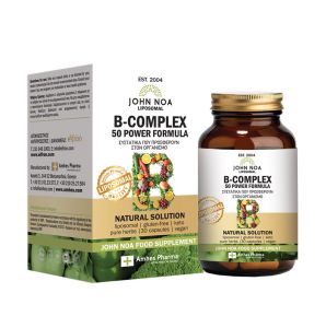 John Noa B-Complex 50 Power Formula Λιποσωμιακό, 30 κάψουλες