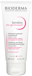 Bioderma Sensibio Ds + Gel Moussant, Καθαριστικό για την Σμηγματορροϊκή Δερματίτιδα 200ml