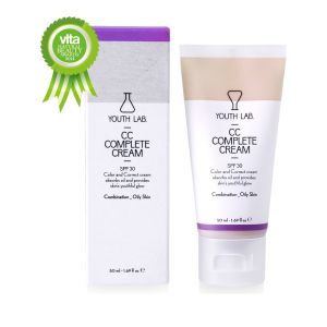 Youth Lab CC Complete Cream Spf 30 Oily Skin, Καλυπτική Κρέμα με SPF 30, Λιπαρό δέρμα 50ml