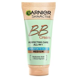 Garnier BB Cream Perfecting Care All in 1 Medium για Μικτή/ Λιπαρή Επιδερμίδα 50ml