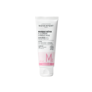 Novexpert Detox Mask with Creamy Pink Clay, 75ml