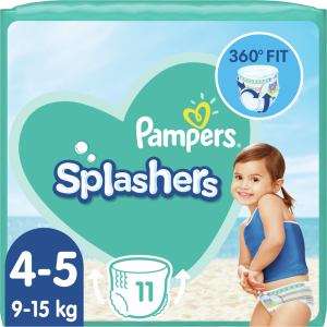 Pampers Splashers No 4-5 (9-15kg) 11τμχ