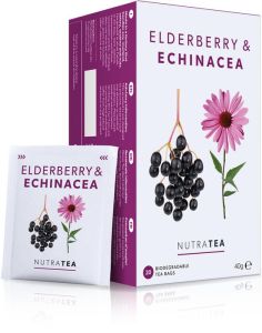 Nutra Elderberry & Echinacea Tea, 20 Φακελίσκοι