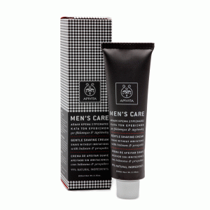 Apivita Men's Care Απαλή Κρέμα Ξυρίσματος κατα των Ερεθισμών με Προπόλη και Βάλσαμο, 100ml