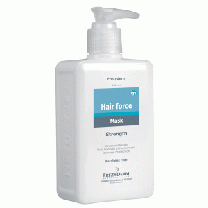 Frezyderm Hair Force Mask, Τριχοτονωτική Μάσκα Θρέψης & Ενδυνάμωσης 200ml