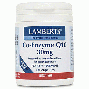 Lamberts Co-Enzyme Q10 30mg 60 Capsules