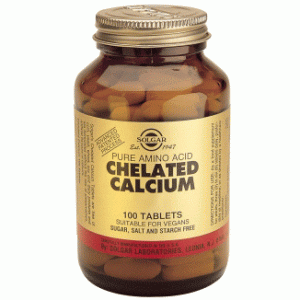 Solgar Chelated Calcium 167mg 100 Tablets