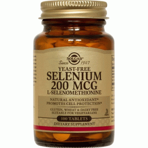 Solgar Selenium 200μg Σελήνιο 100 Tablets